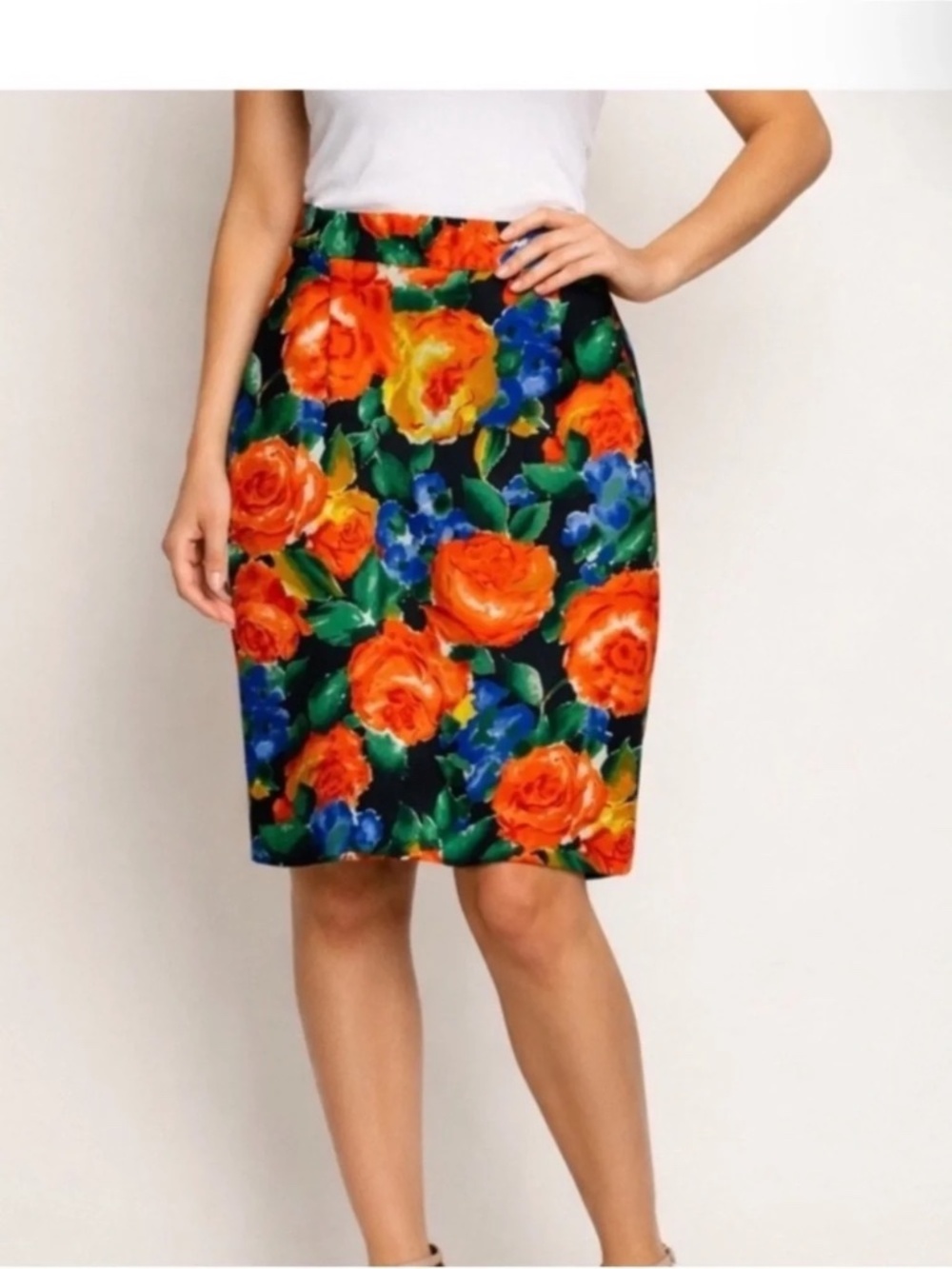 Vintage Beechers Brook Floral Skirt